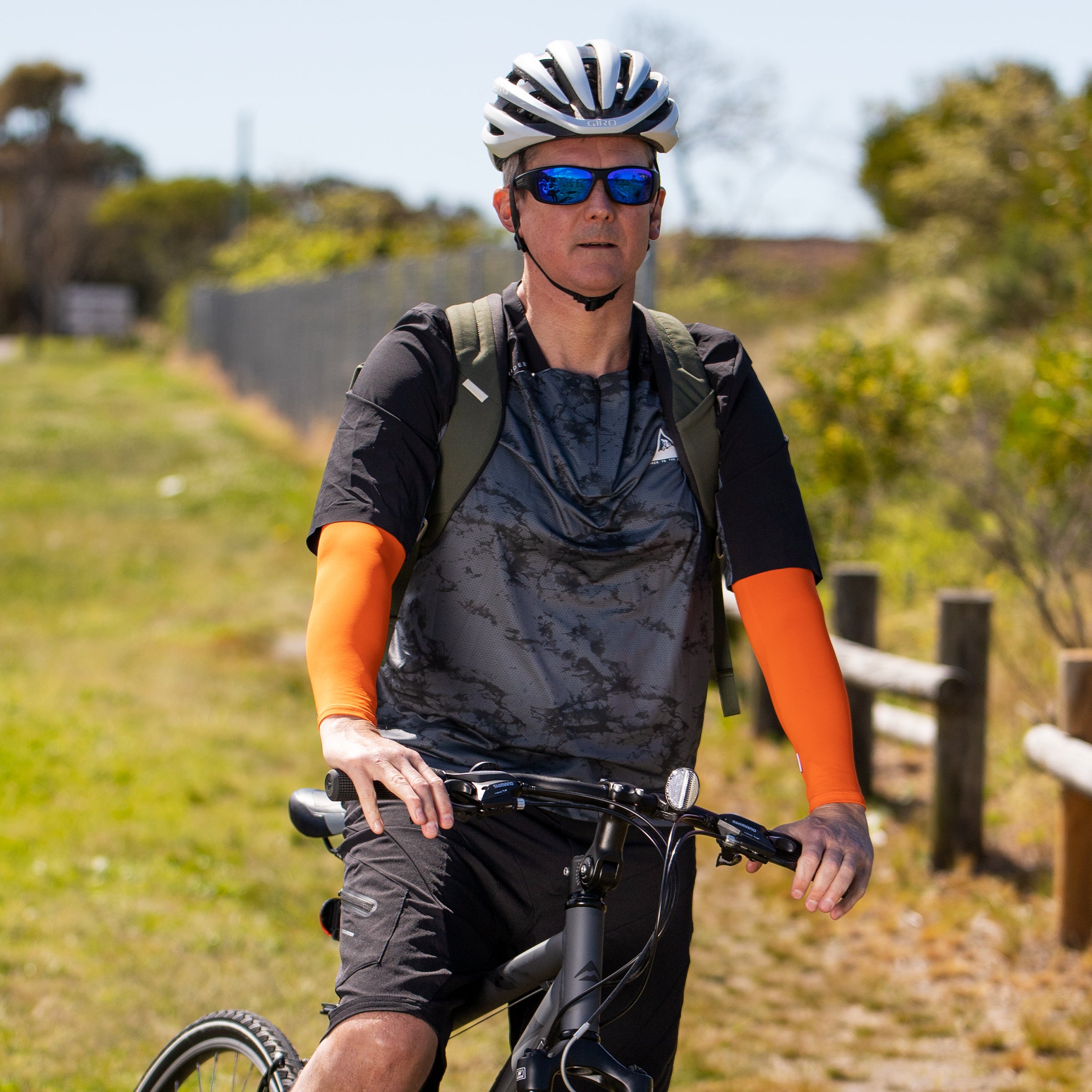 UV Cycling Sleeves - Black