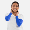 Mid Blue arms sleeves women