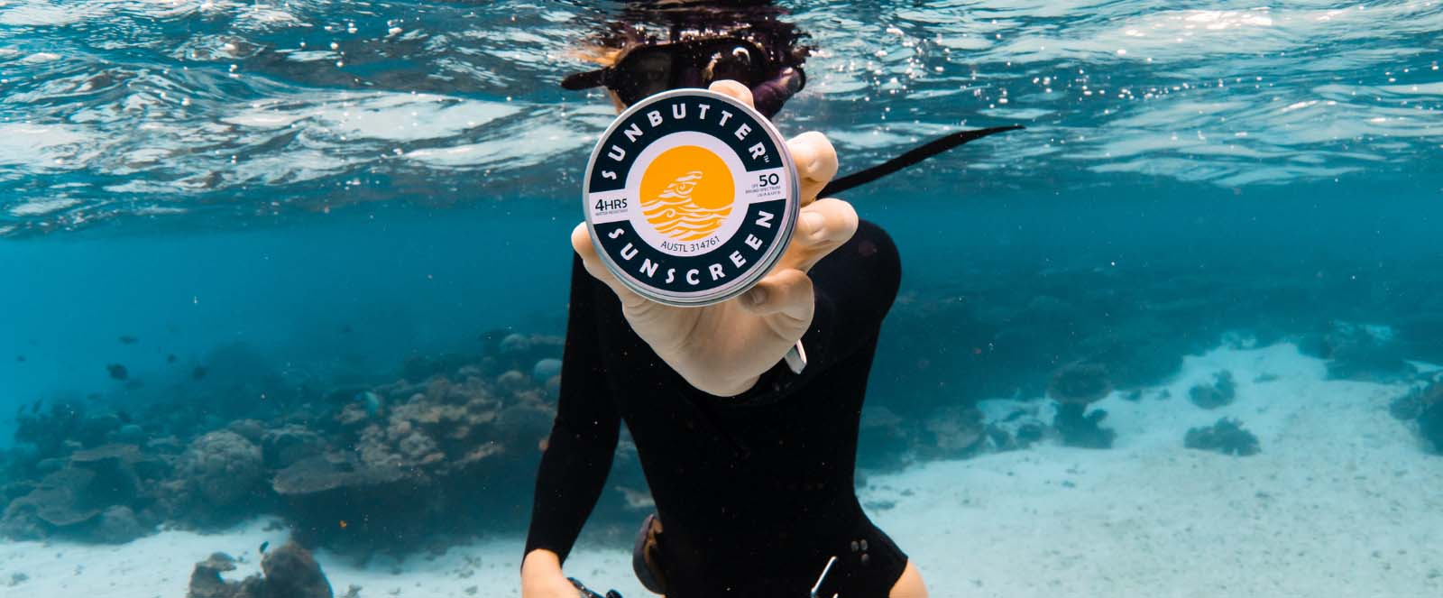 Sunbutter Sunscreen diver