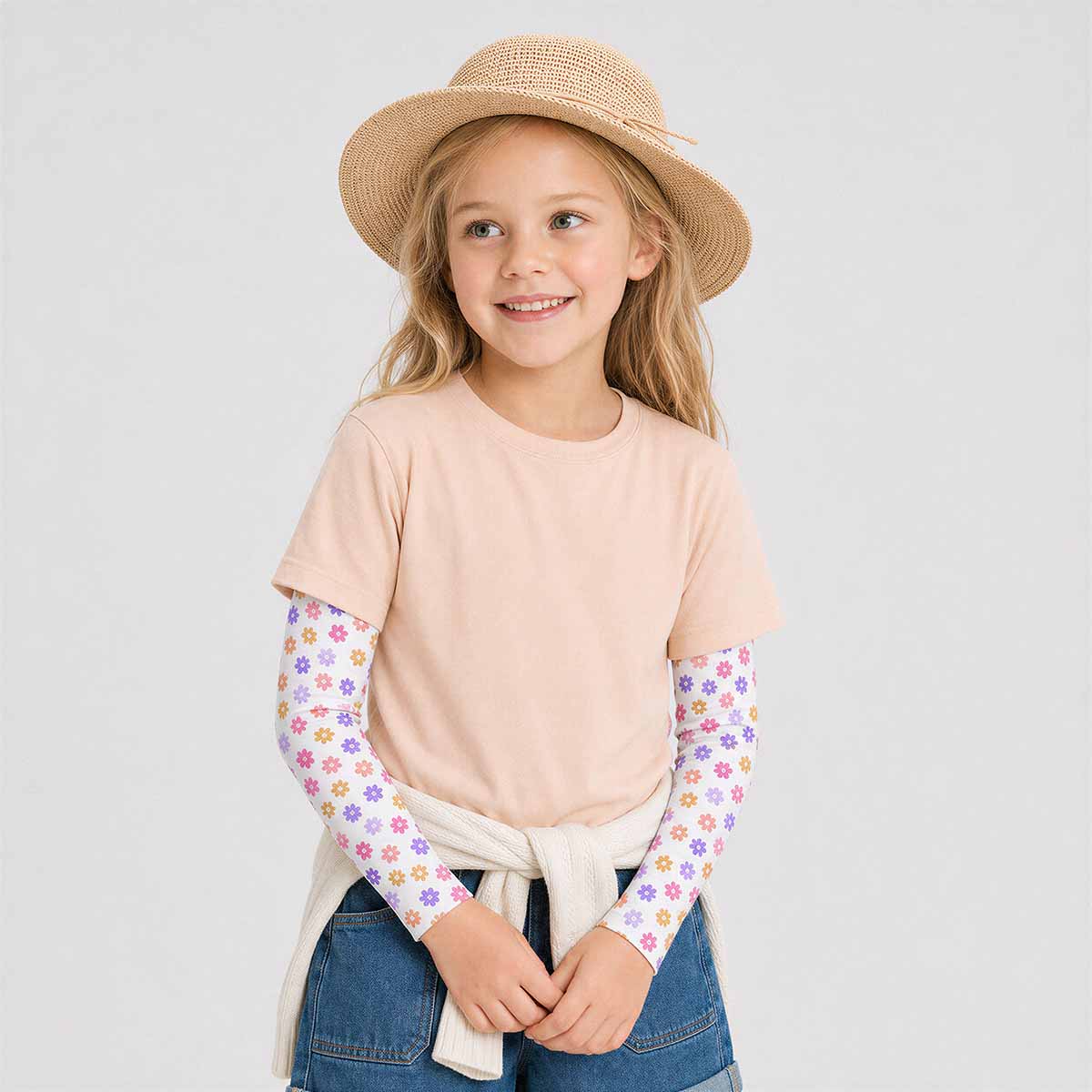 Daisies - Kids Arm Sleeves