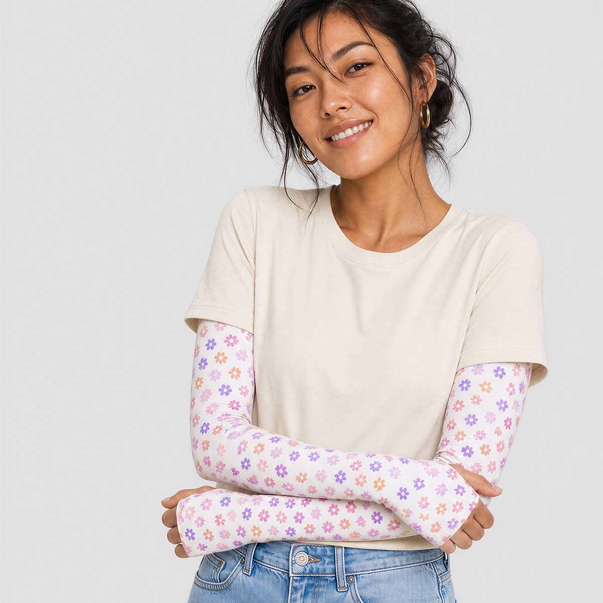 Daisies - Adult Sun Sleeves