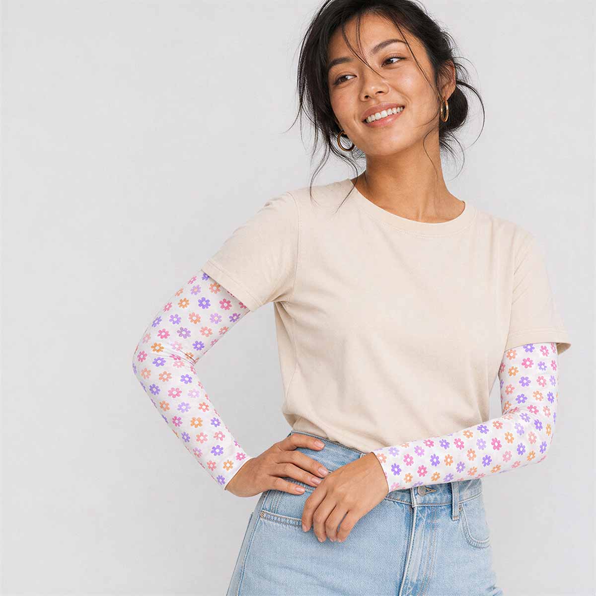 Daisies - Adult Sun Sleeves