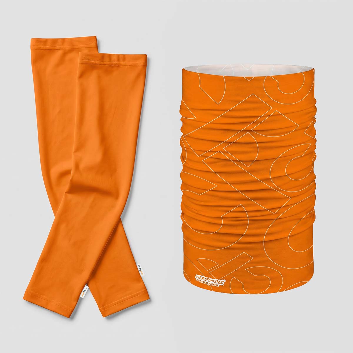Crazy Arms and Headskinz Bundle - Orange