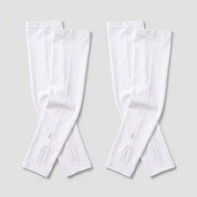White Sun Sleeves 2 Pair Bundle + Thumbhole