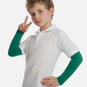 Green Kids Arm Sleeves