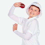 Sun protective sleeves for children - White. Cricket Sleeves
