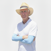 Sky Blue Arm Sleeves – Men