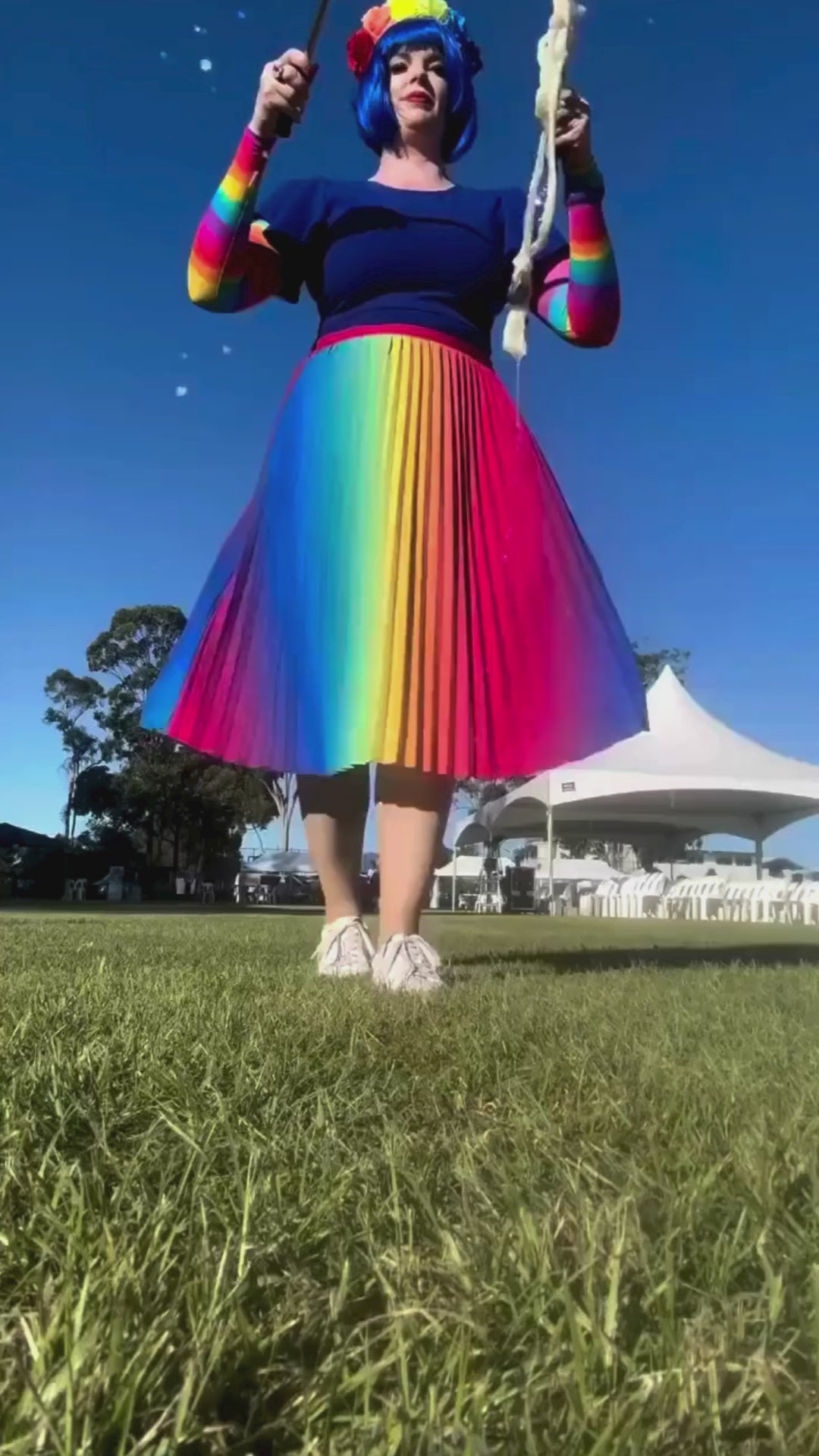Rainbow Arm Sleeves – Adult