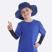 Dark Blue Sun Sleeves Kids