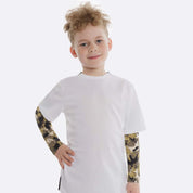 Olive Camo Sun Sleeves kids