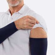 dark blue arm sleeves men