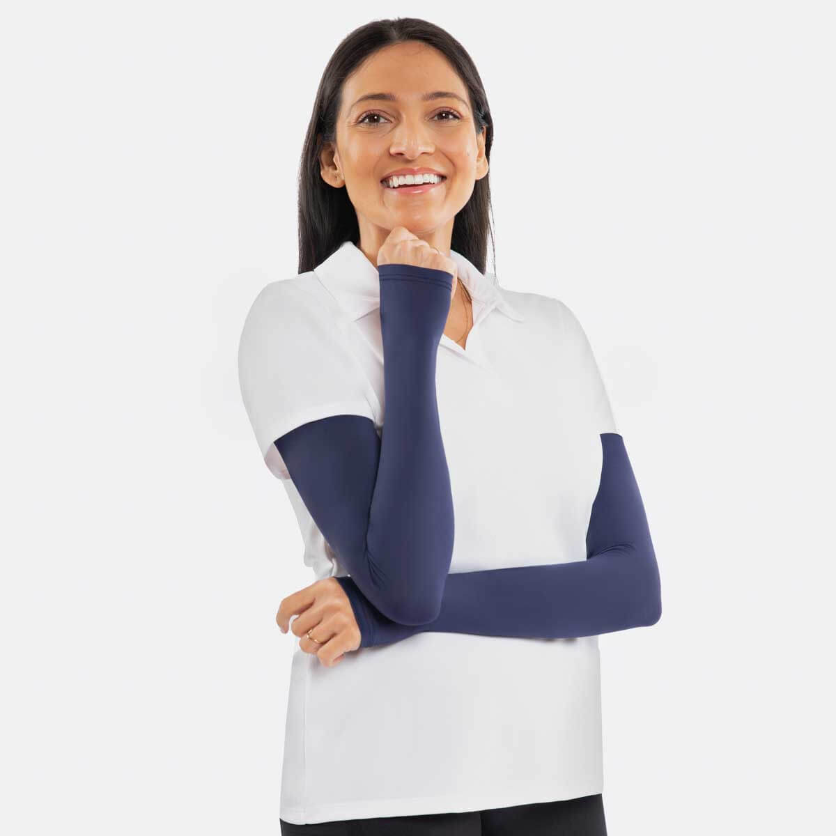 UPF 50+ Driving Sleeve - Blue Adult