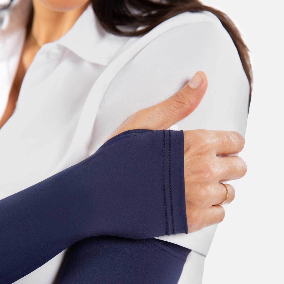 Arm Sleeves Blue Women's