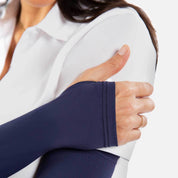 Arm Sleeves Blue Women's