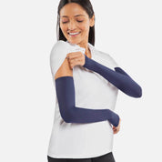 Arm Sleeves Blue Women's