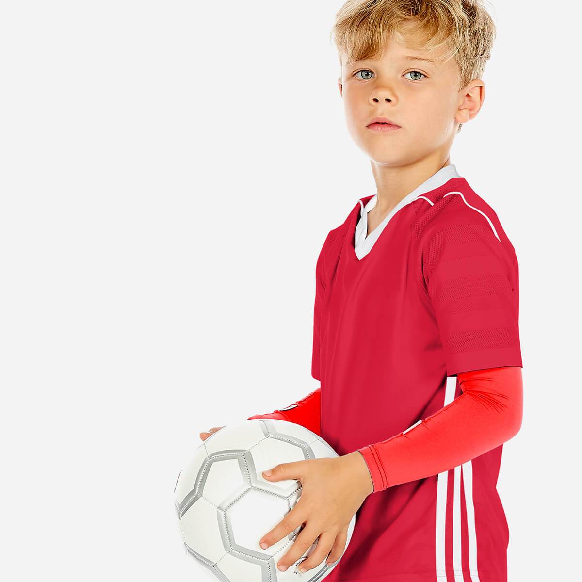 Sun protective sleeves for children - Diablo Red design