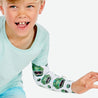Sun protective sleeves for children - Dinosaur detail