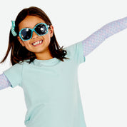 Sun protective sleeves for children - Mermaid design