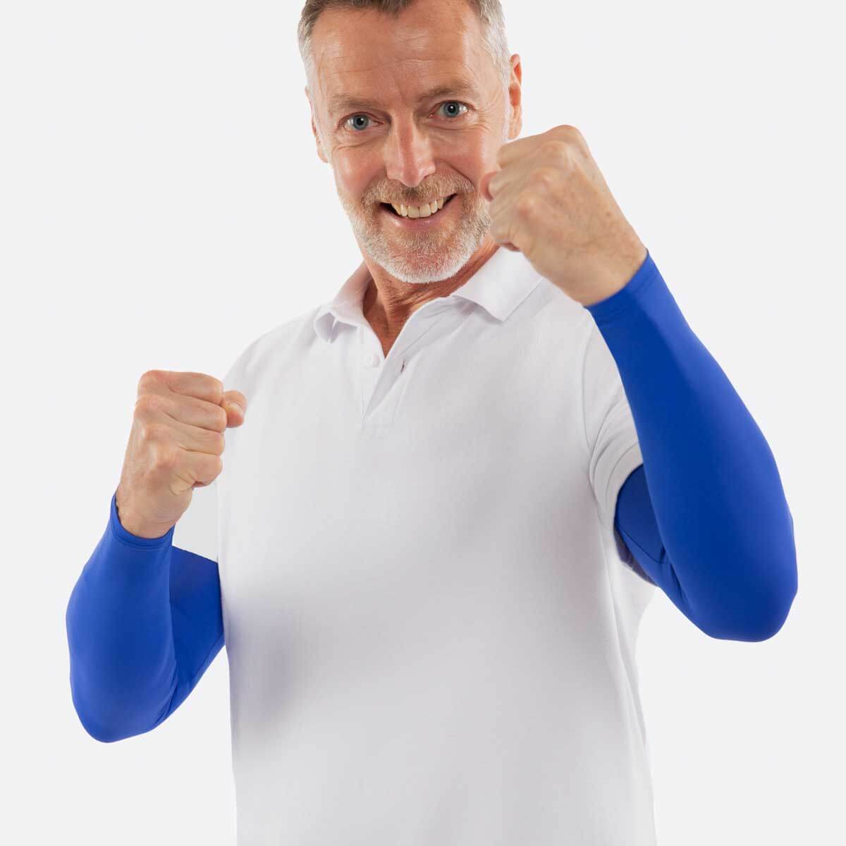 Arm Sleeves Blue Men