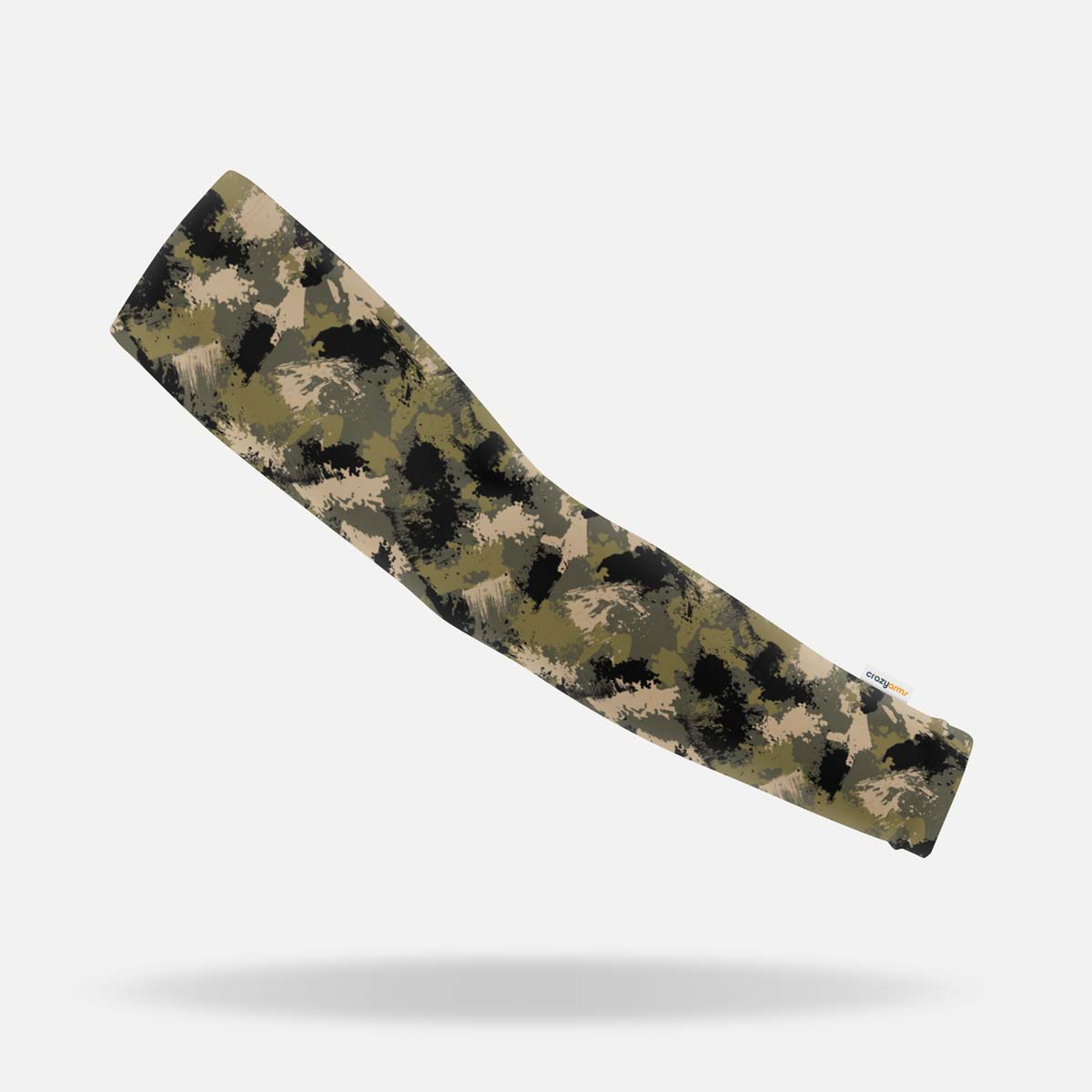Olive Camo Arm Sleeves - Adult