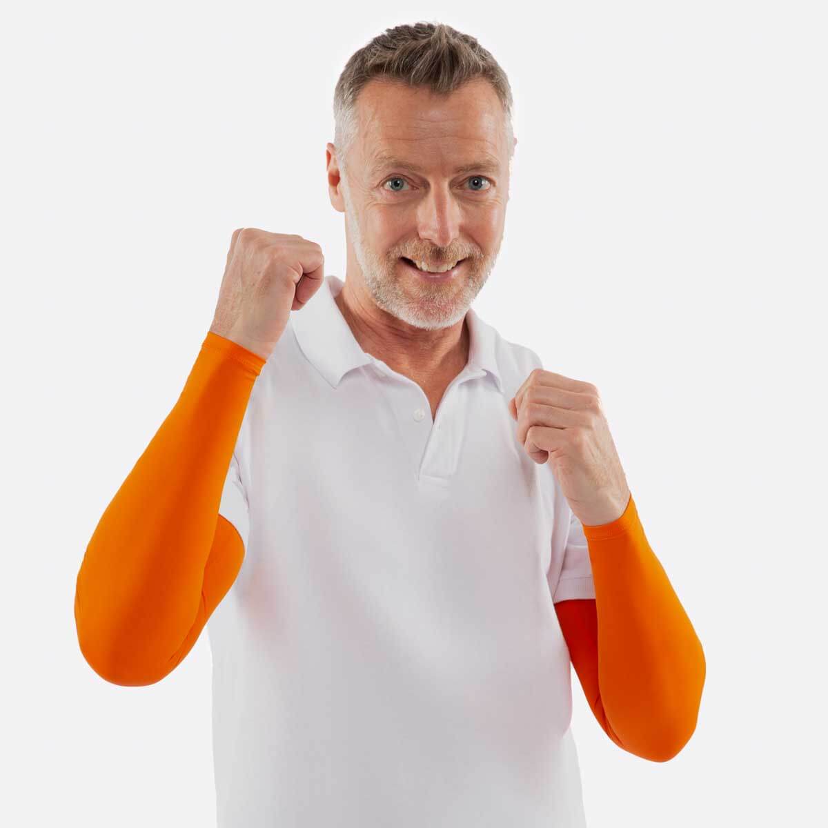 Arm Sleeves Orange men