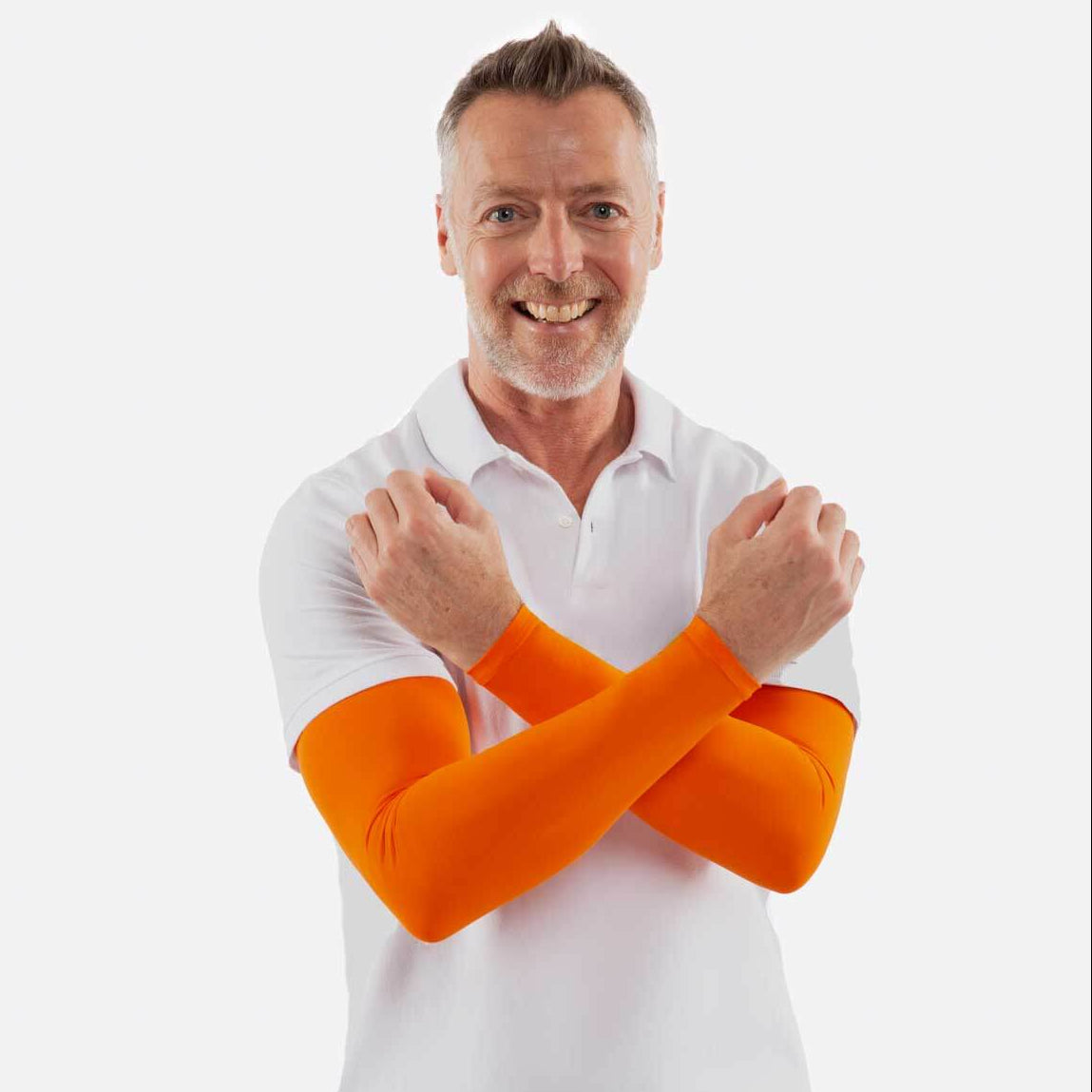 Arm Sleeves Orange men