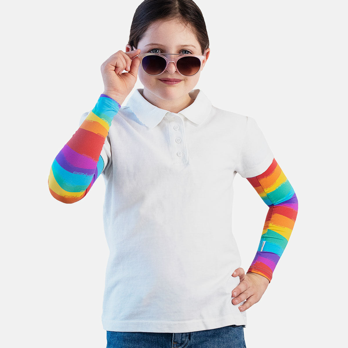 Rainbow Kids Arm Sleeves