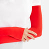 Arm Sleeves Red Womens