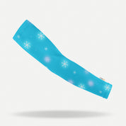 Sun protective sleeves for children - Snowflakes design