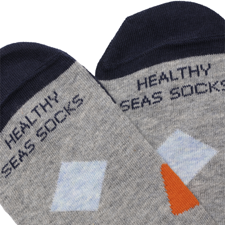 Shark (Grey Pattern) Sock