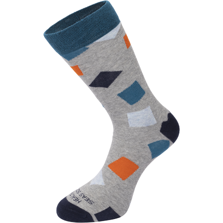 Shark (Grey Pattern) Sock
