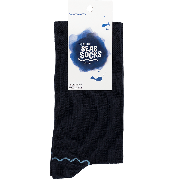 Grouper (Dark Blue) sock